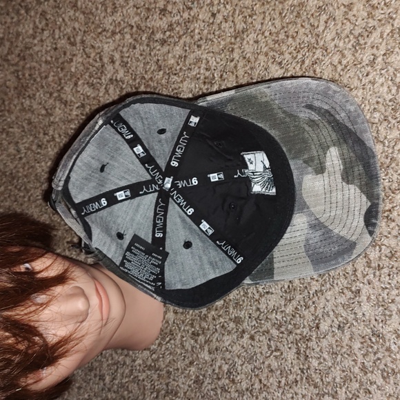 New Era 9Twenty MLS Minnesota United FC Camo Strapback Hat Rare - Picture 9 of 11